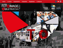 Tablet Screenshot of fotoimageperu.com